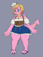 Beryl the Dragon by TheAmariaShadow - dragon, male, reference sheet, crossdressing, femboi, shortstack, mothernoroi, theamariashadow, beryl skyfire