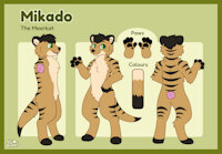 Mikado Meerkat Refsheet by SirBurnt by Mikado99 - male, meerkat, male/male, sfw, sfw furry