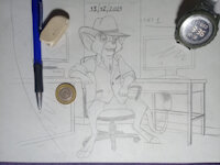 Jake sketch by aussiejake - male, jake, mouse, the, kangaroo, under, rescuers, down