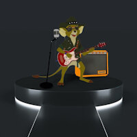 JAKE by aussiejake - male, jake, mouse, the, kangaroo, under, rescuers, guitar, down