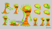 Conceptart Mr.Geleia by Ubiratanilustrador - male, monster, slime monster, conceptart