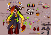 Humanoid reference sheet for Ravyn Pain. by RavynPain - male, oc, refsheet, humanoid, digitalart, intersex male, conceptart, digitalillustration, characterdesign, fantasyart, 3dmodeling, digitalartist, artistsontwitter, characterart, visualart, creativeprocess, artcommunity, artvariables