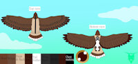 Kynsi Ref by CherryBl0ss0m - female, raptor, hawk, bird of prey, viper hawk