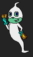 Lospecter by 2BIT - male, cards, ghost, unknown, sonic fan character, genex, lospecter