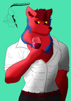 drinking wine by FinnDaxuika - fanart, wolf, male, sexy, furry, open shirt, digitalart, furrywolf, furryart, wolfanthro, originalcharacter, muscular male, anthrowolf, bigg, malecharacter, open clothes, furrymale, furrycharacter, wolffurry, wolfcanine, furrywolfmale, furry drink