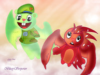 deux anges mignons.... by BlueSerperior