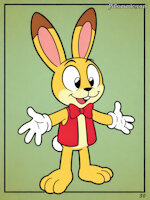New Submission (The Twins) by BananaPantsParade - twins, male, rabbit, prankster, ai generated