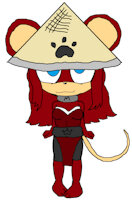 Returning OC: Sangria by BananaPantsParade - female, mouse, ninja, penitatas, sangria