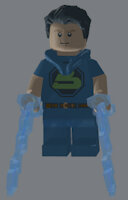 raffaele (infamous version) by postalgoober - male, human, superhero, supernatural, infamous