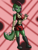 Range -- So Little Words by ZeexFoxia - dragon, female, character sheet, oc, wingless dragon, range, zeexfoxia