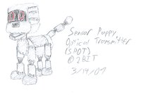 SPOT by 2BIT - puppy, robot, sonic fan character, genex