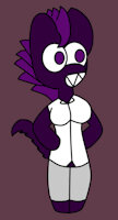 willow by scampaws - female, hyena, scientist, futa