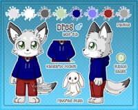[Commission] Dreg Reference Sheet by Veemonsito