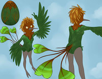 Kimberly Character Sheet (Art by RisingDragon) by BlastoTheHanar - female, bird, character sheet, lesbian, avian, dom, wings, feathers, colored, digital media, fisting, beak, domination/submission, lesbo, character design, hummingbird, art commission, lesbianism, v for vagina