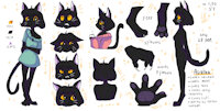Agatha character sheet🐈‍⬛ by potatosheep - cat, feline, female, agatha, lucipurr