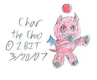 Char by 2BIT - male, chao, sonic fan character, genex