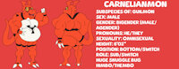 Carnelianmon by MajorLionhunk - male, glasses, reference sheet, digimon, muscle, fat, muscular, anthro, reptile, ref, overweight, guilmon, musclegut, ref sheet, reference, scalie, anthropomorphic, obese, agender, bigender, muscular male, overweight male, bandai namco, himbo, muscular anthro, overweight anthro, thembo, carnelianmon