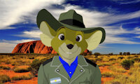 FFF by aussiejake - male, jake, mouse, the, under, rescuers, down, cangaroo, cangaaroo