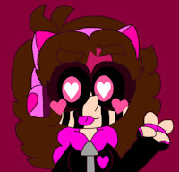 Cherry the Demon! by CherryPopBomb16 - female, reference sheet, demon, oc, persona, changeling, self-insert, demigirl