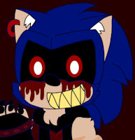Crimson the Demon by CherryPopBomb16 - male, reference sheet, demon, hedgehog, sonic, oc, changeling, mobian, sonicthehedgehog, creepypasta, genderfluid, sonic.exe, sonic exe, sonicexe