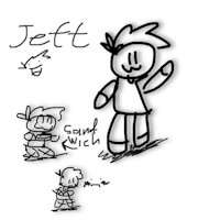 His name is Jeff :3 by IDrawStuff - fun, silly, funny, human, drawing, doodle, him, characters, he, jeff, idrawstuff