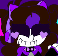 Berry (D-Side Cherry) by CherryPopBomb16 - female, hybrid, reference sheet, demon, knife, robot, oc, ref sheet, refsheet, shapeshifter, changeling, original character, referencesheet, demigirl, d-sides, dsides, d sides