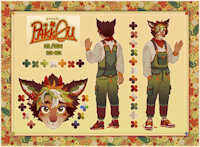 sona ref sheet! :3 by Pakk0u - male, reference sheet, character sheet, deer, character, ref, ref sheet, reference, antelope, refsheet, referencesheet, dik-dik, dikdik
