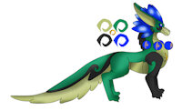Oran the guross by Oransvillage - male, reference sheet, tlos, guross