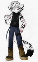 Ice Frost by Kainus666 - cat, feline, male, ref, ref sheet, intro, introduction, kainus666, ltsmiley, icefrost, ice frost