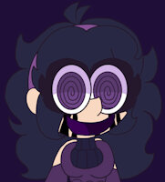Hexi (Cherry's Lullaby Variant) by CherryPopBomb16 - female, reference sheet, pokemon, human, oc, ref sheet, witch, refsheet, original character, referencesheet, pokemon trainer, lullaby, demigirl, hex maniac, pokepasta, hypnoslullaby, hypnos lullaby