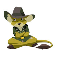 JAKE by aussiejake - jake, mouse, the, kangaroo, under, furry, rescuers, down, male solo