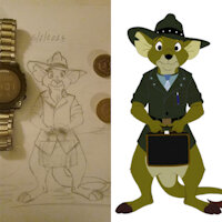Jake kangaroo mouse by aussiejake - male, jake, mouse, kangaroo, rescuers down under