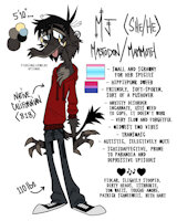 Mj by Distempetor - anthro, ref, ref sheet, mammoth, mj, mastodon, undecided gender