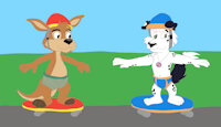 Skateboarding In Undies by ShiftyTheB787