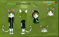 Halloween special character-- Peco Carmarie by Netherkitty - cat, female, halloween, toxic, happy halloween, new character, peco, mage cat, happy halloween 2025, halloween 2025