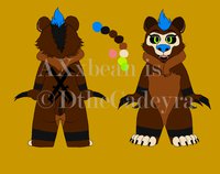 AXxbean by DtheCadeyra - grizzly bear, female solo