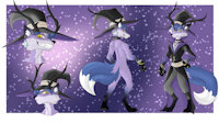 References Sheet by MallowMalloww - foxes, foxy, foxgirl, they/them