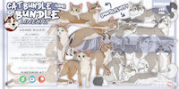 LINEART BUNDLE by NorthernRed - dog, cat, feline, wolf, canine, lineart, digital, art, shop, purchase, buy, semi, open, cheap, support, realistic, animal, line, digitalart, base, tlk, semirealistic, semi-realistic, donate, ych, patreon, ko-fi