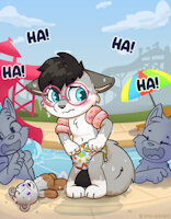 Princess at the pool by Loupy