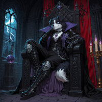 Finley on his Throne by Barclay