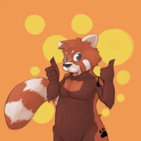 Jim Rowan by JimRowan - male, redpanda, jimrowang
