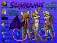 [Reference Sheet] Semiramis by MeaKitty - fox, cat, feline, female, bat, rat, fennec, kangaroo, lizard, multi, of, artist, for, not, character, sheet, peacock, reference, by, without, do, breed, use, mira, digitalart, mixed, mea, species, portraits, hire, available, created, permission, meakitty, meaeshana, phoenixfire, semiramis, bastardized