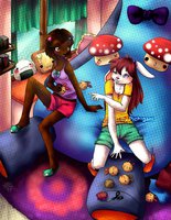 ._+Comission - Sara and Lulu+_. by Pichigani