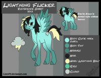 Lightning Flicker Reference Sheet 2013 by Yumiryn - female, reference sheet, pony, reference, my little pony, mlp, pegasus, my little pony friendship is magic, friendship is magic, mlp:fim, pegasus pony