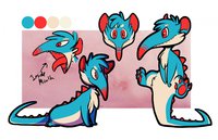 Noss reff sheet by TheShyViolinist - male, hybrid