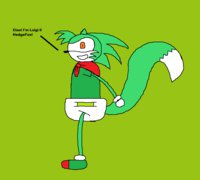 Luigi il HedgeFox by Prentis65 - male, sonic, hedgefox, italian