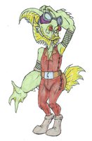 Star Wars: Mamun Lasoo by DarthKriddles - male, star wars, patrolian, darthkriddles, fish alien