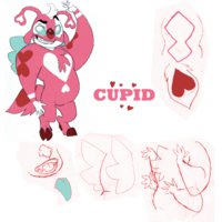 Lilo and Stitch!: Cupid -003 -Ref- by DarthKriddles - experiment, male, hearts, lilo and stitch, pink fur, male/solo, lilo & stitch, genetic experiment, darthkriddles, darth kriddles