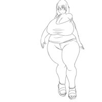 Lani the Ghostgirl by TheAmariaShadow - female, character sheet, ghost, curvy, voluptuous, original character