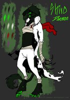 Shiro-Daemon reference by Artalamox - female, reference, daemon